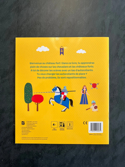 Mes docs en gommettes - châteaux forts et chevaliers