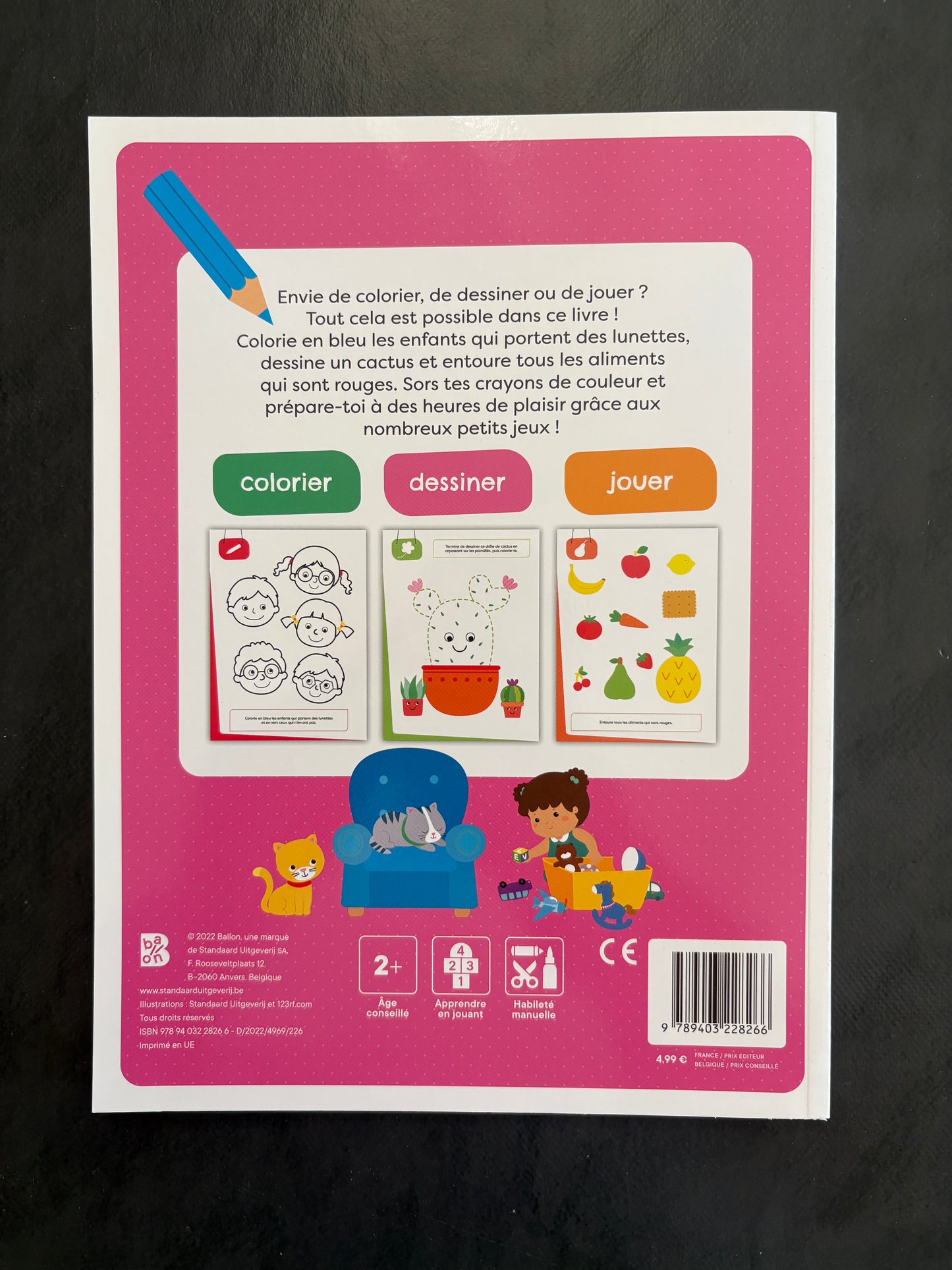 Livre jeux - dès 2 ans