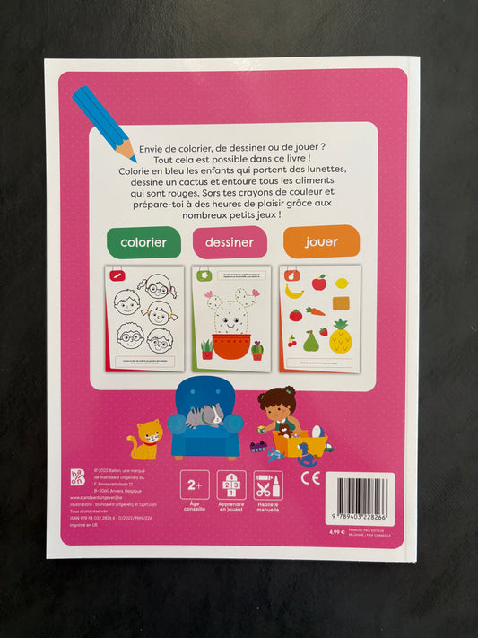 Livre jeux - dès 2 ans