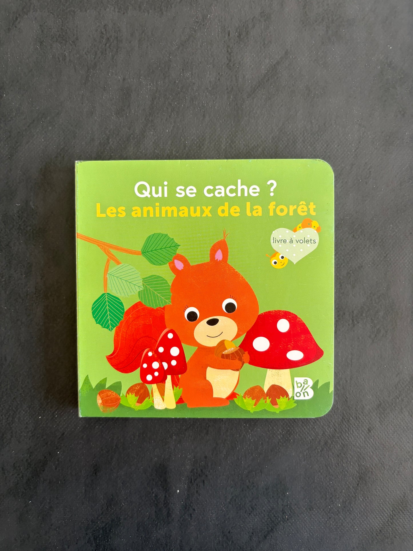 Livre cartonné - les animaux de la forêt