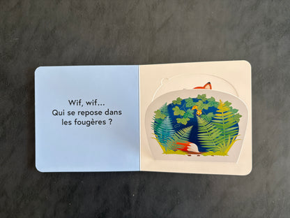 Livre cartonné - les animaux de la forêt