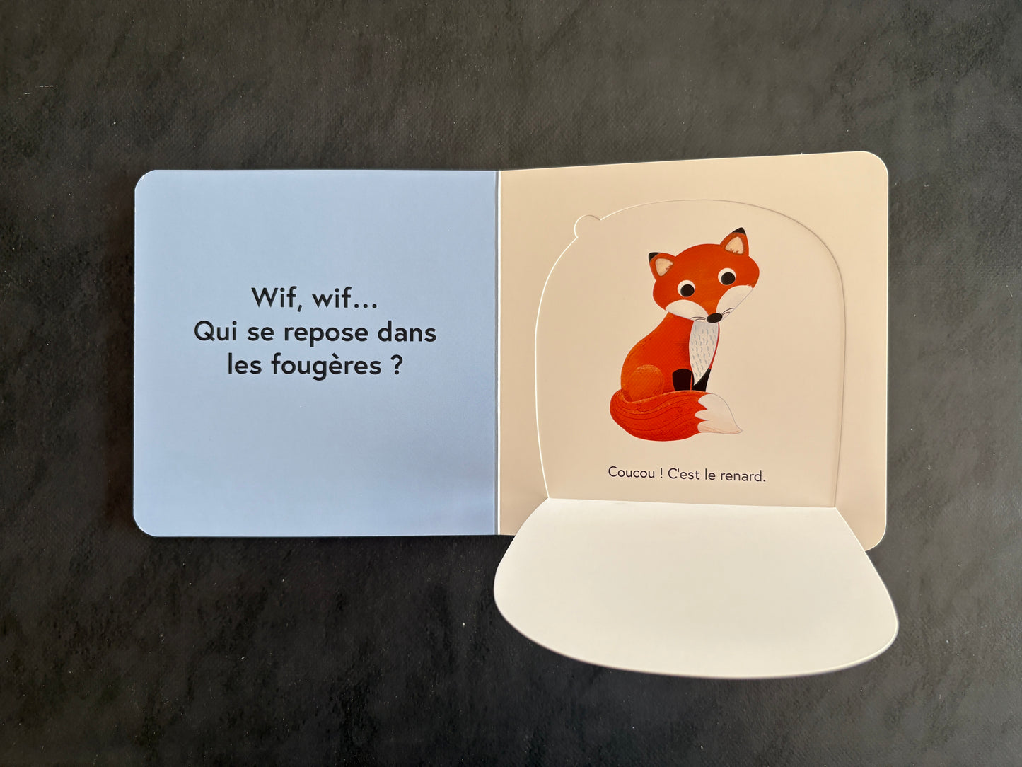 Livre cartonné - les animaux de la forêt