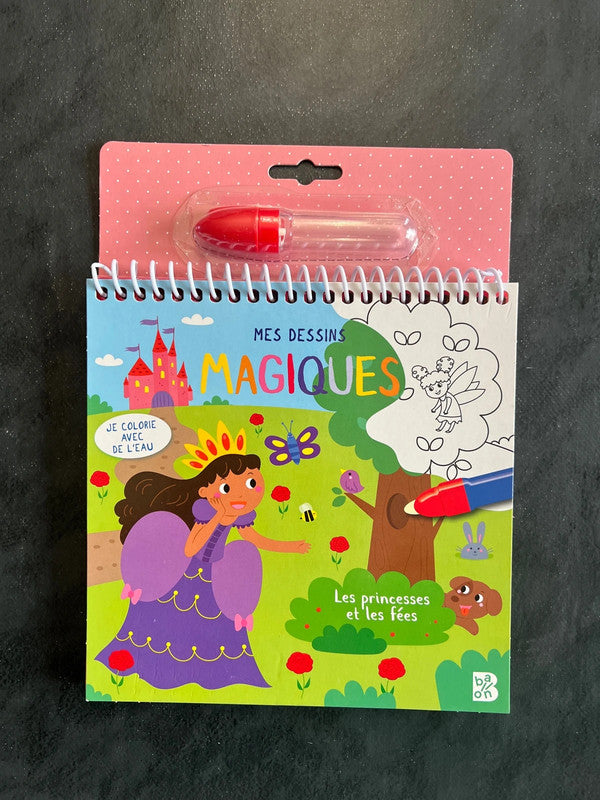 Mes dessins magiques - les princesses et les fées