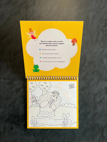 Mes dessins magiques - les princesses et les fées