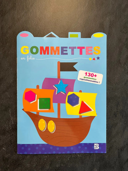 Gommettes en folie - pirates