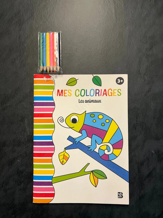 Mes coloriages - les animaux