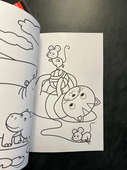 Mes coloriages - les animaux