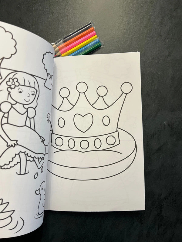 Mes coloriages - les princesses