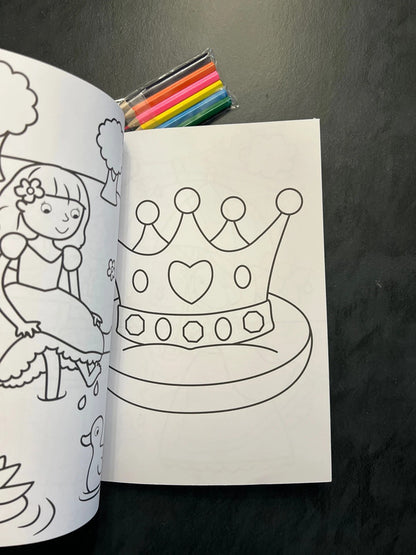 Mes coloriages - les princesses