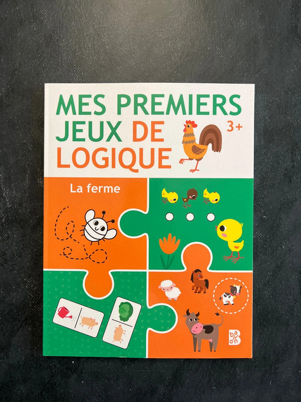 Mes premiers jeux de logique - la ferme