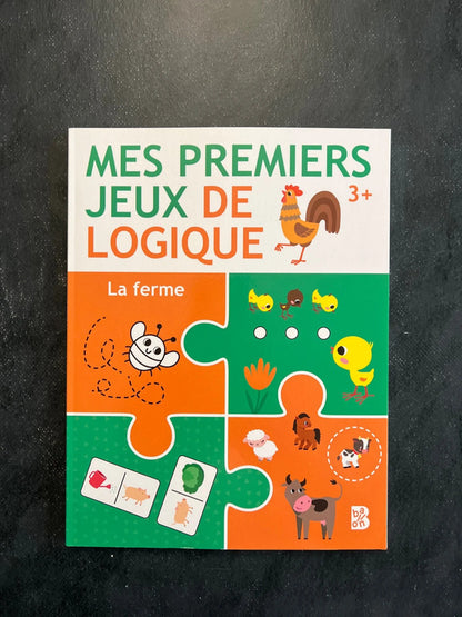 Mes premiers jeux de logique - la ferme