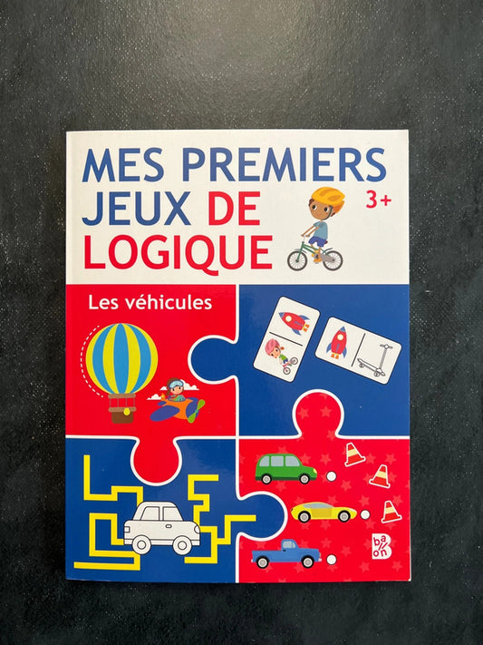 Mes premiers jeux de logique - les véhicules