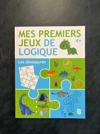 Mes premiers jeux de logique - les dinosaures
