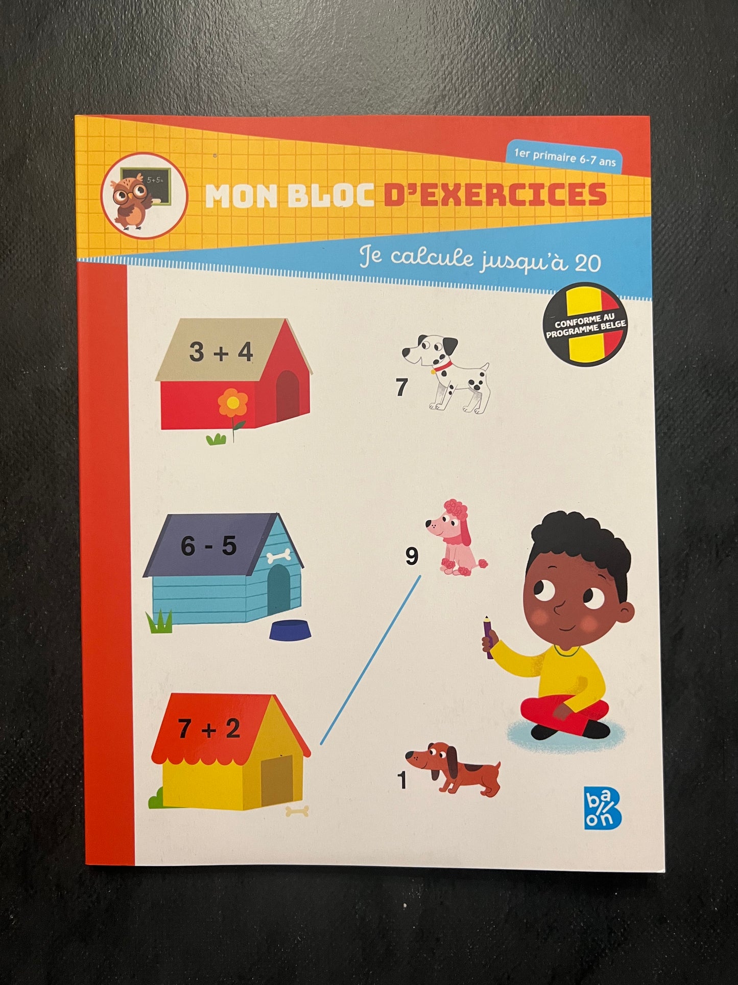 Cahier d'exercices - je calcule jusqu'à 20