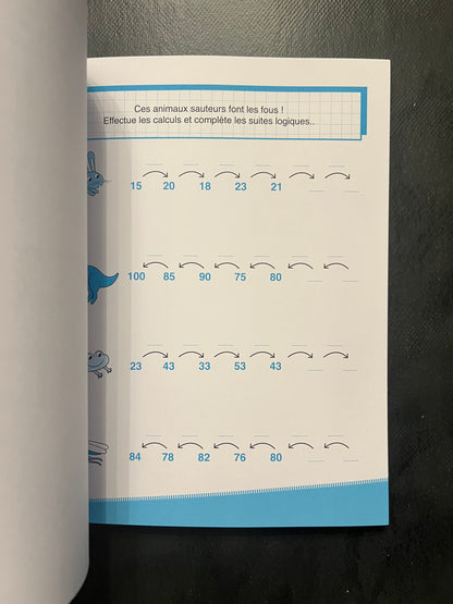 Cahier d'exercices - je calcule jusqu'à 100