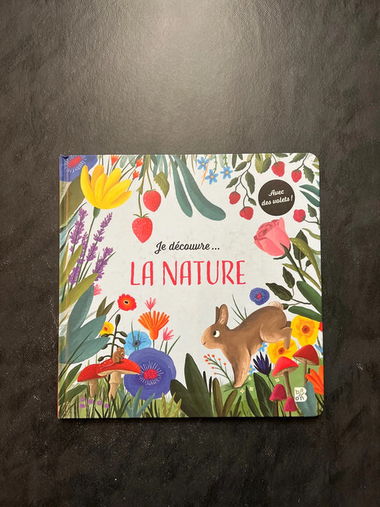 Livre à volets - je découvre la nature