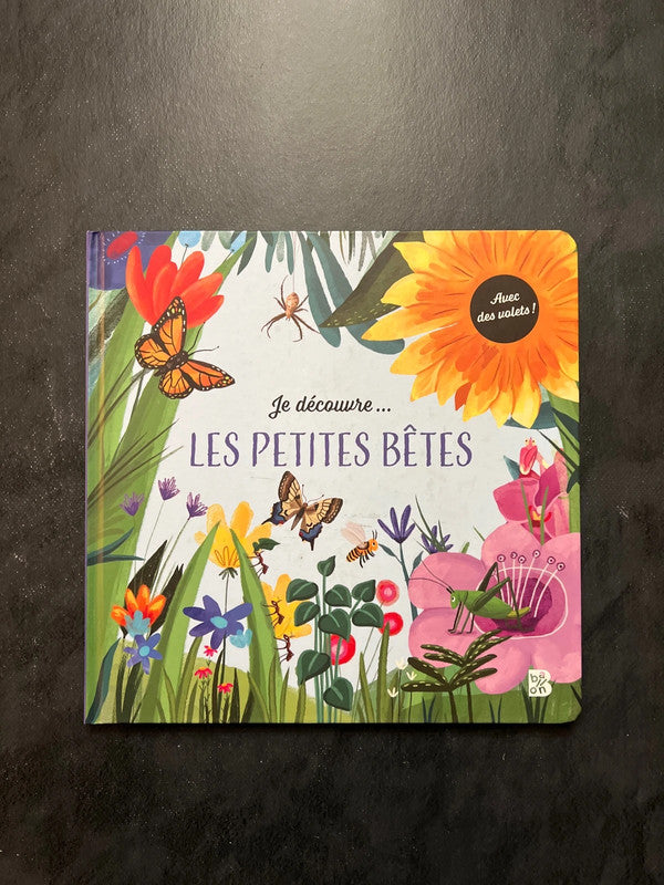 Livre à volets - je découvre les petites bêtes