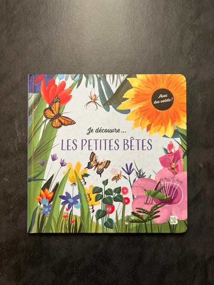 Livre à volets - je découvre les petites bêtes