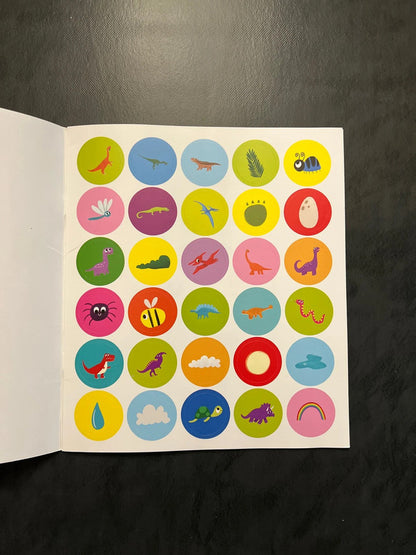 101 choses à trouver et à coller - les dinosaures