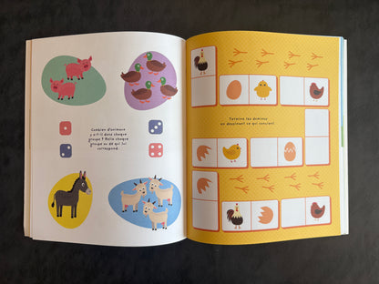 Mon cahier de jeux - la ferme