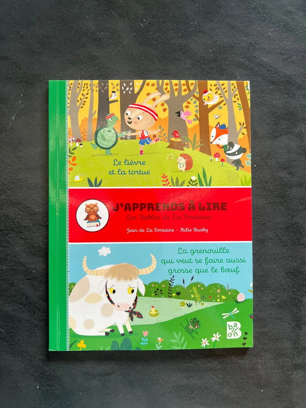 J’apprends à lire - la grenouille qui veut se faire aussi grosse que le bœuf