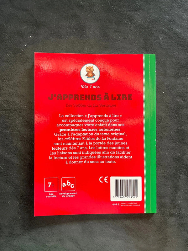 J’apprends à lire - la grenouille qui veut se faire aussi grosse que le bœuf