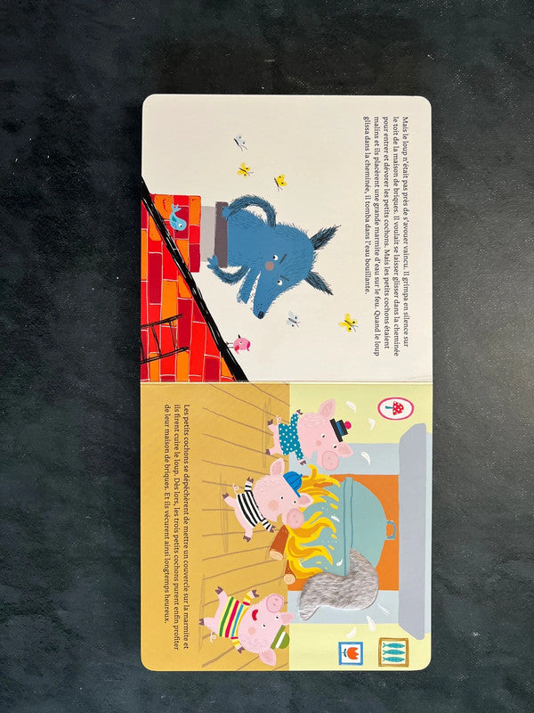 Livre sonore - les trois petits cochons