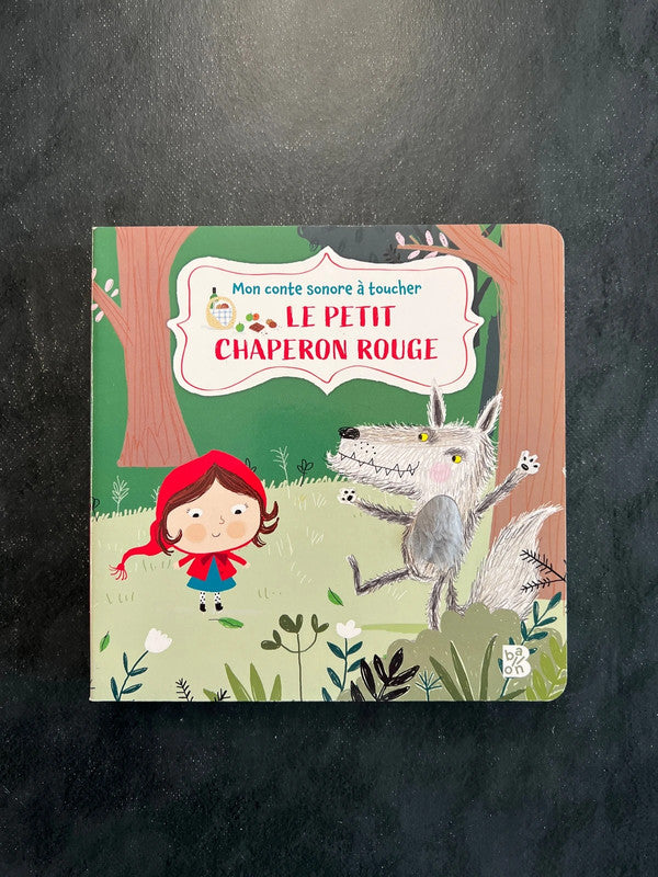 Livre sonore - le petit chaperon rouge