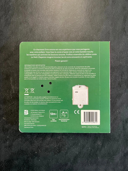 Livre sonore - le petit chaperon rouge