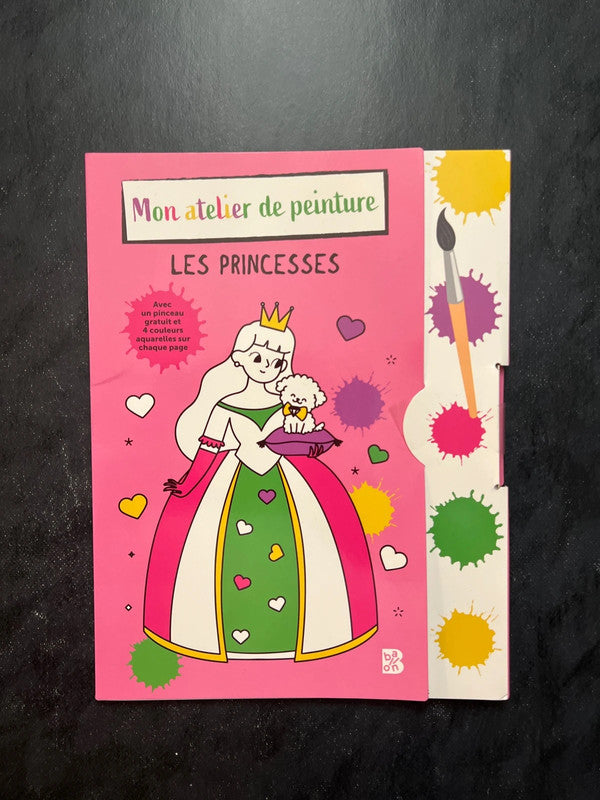 Mon atelier de peinture - les princesses