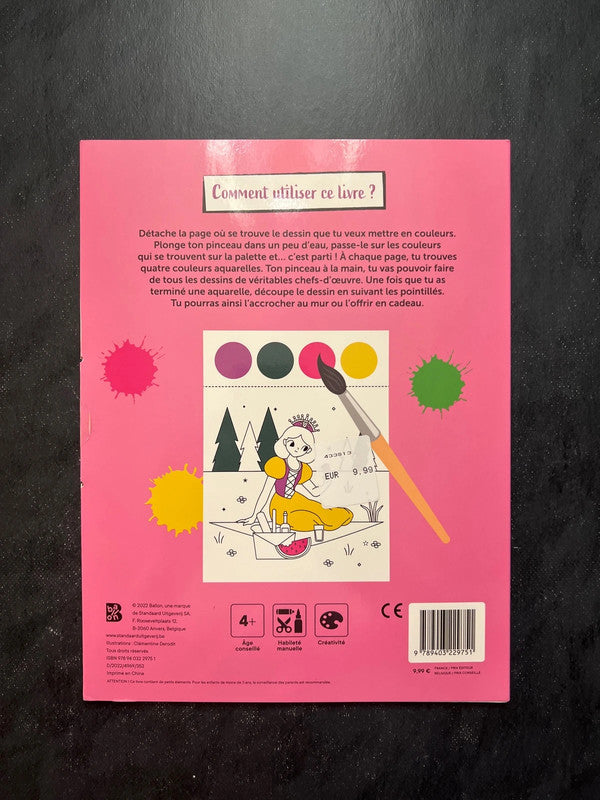 Mon atelier de peinture - les princesses