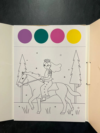 Mon atelier de peinture - les princesses