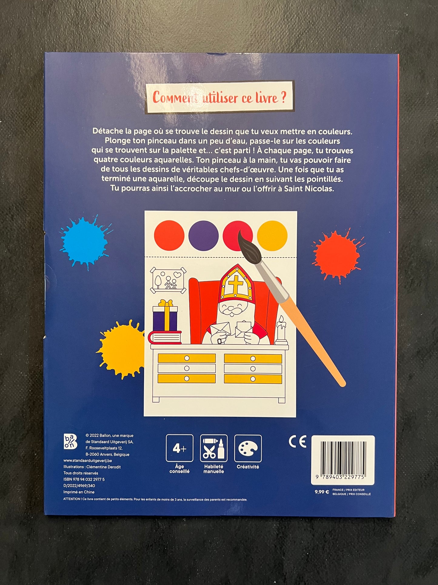 Mon atelier de peinture - Saint-Nicolas