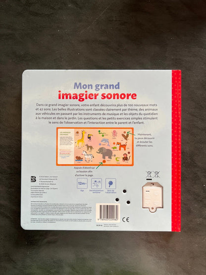 Mon grand imagier sonore