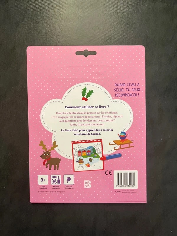 Mes dessins magiques - Hiver | Activité créative pour enfants 4-7 ans