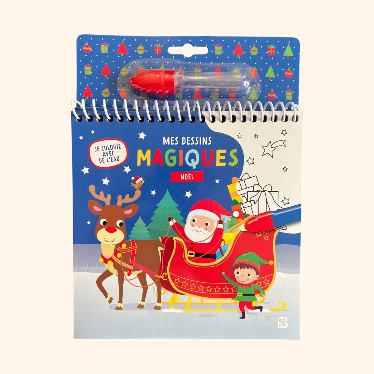 Mes dessins magiques - Noël | Livre-jeu créatif 5-7 ans