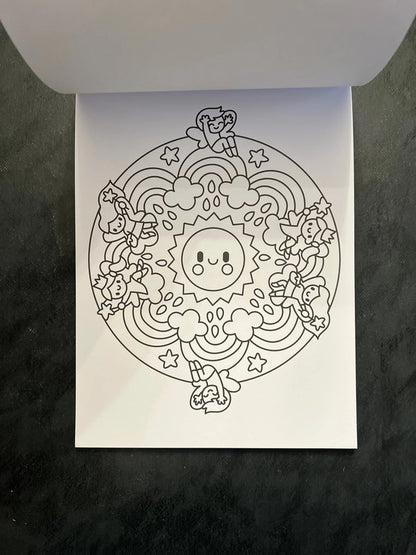 Mes mandalas à colorier - les elfes et les fées