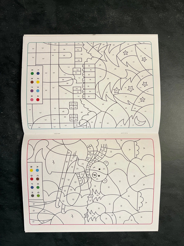 Mes coloriages magiques - l’hiver