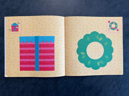 Livre d'autocollants - bonjour, Père Noël !