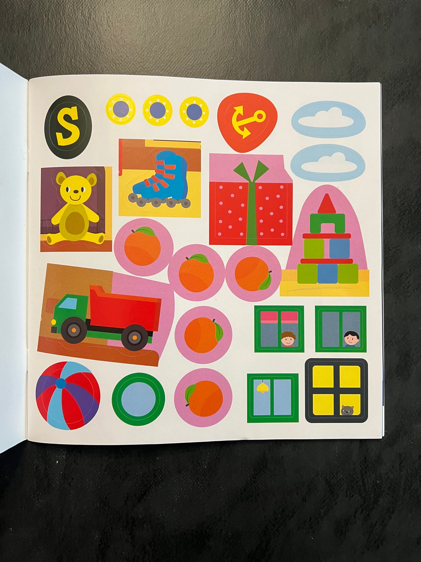 Livre d'autocollants - bonjour, Saint-Nicolas