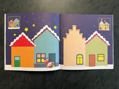 Livre d'autocollants - bonjour, Saint-Nicolas