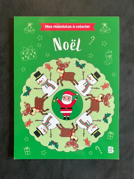 Mes mandalas à colorier - noël