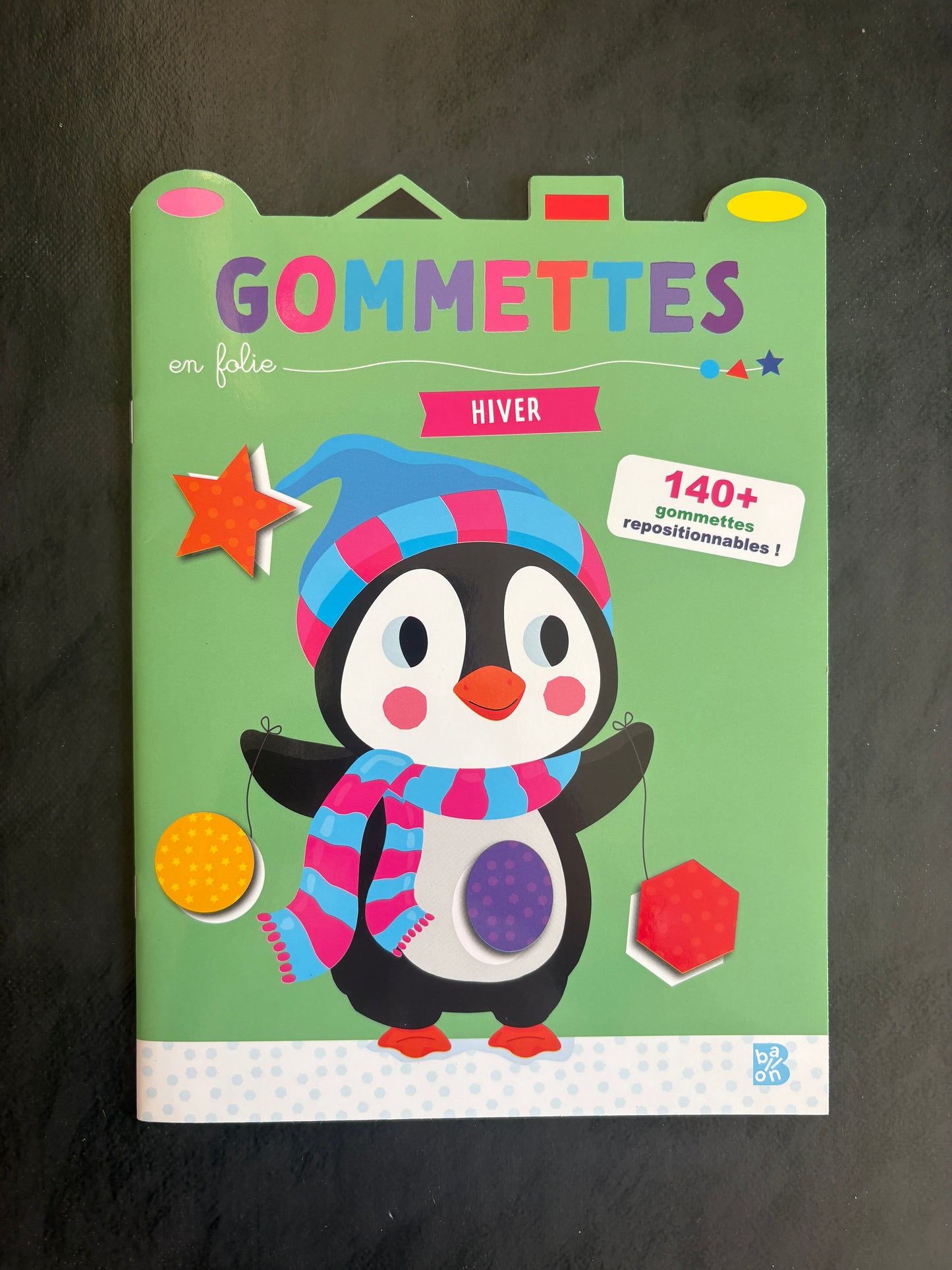 Gommettes en folie - pingouin