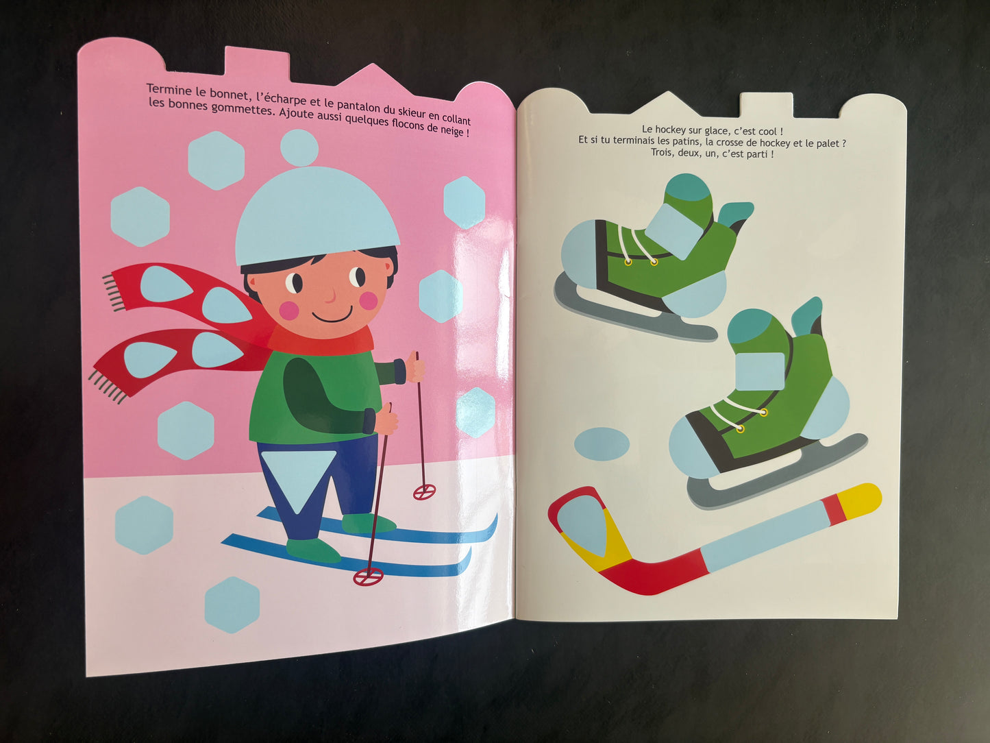 Gommettes en folie - pingouin