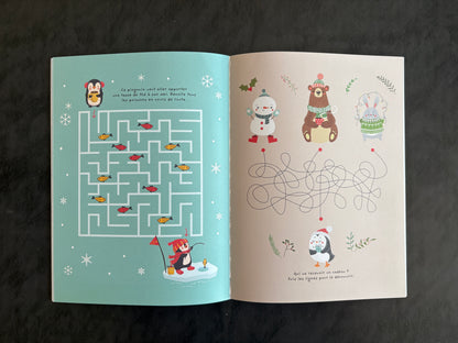 Mon cahier de jeux - hiver