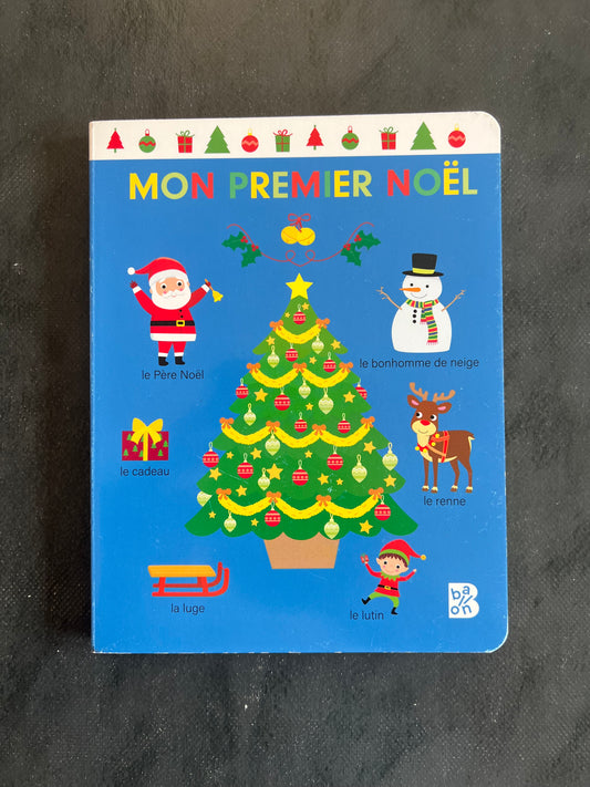 Livre cartonné - mon premier Noël