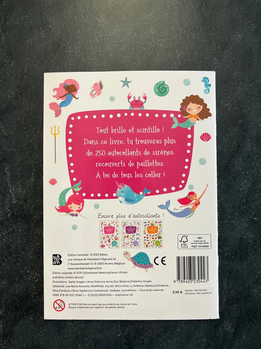 Mes autocollants brillants - les sirènes