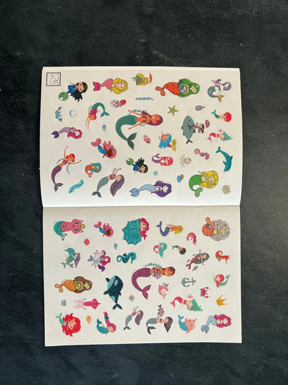 Mes autocollants brillants - les sirènes