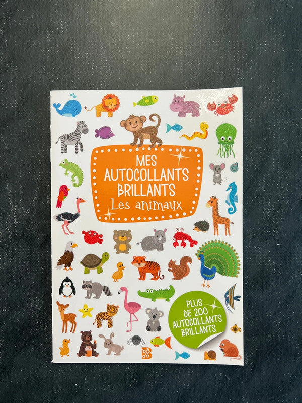 Mes autocollants brillants - les animaux