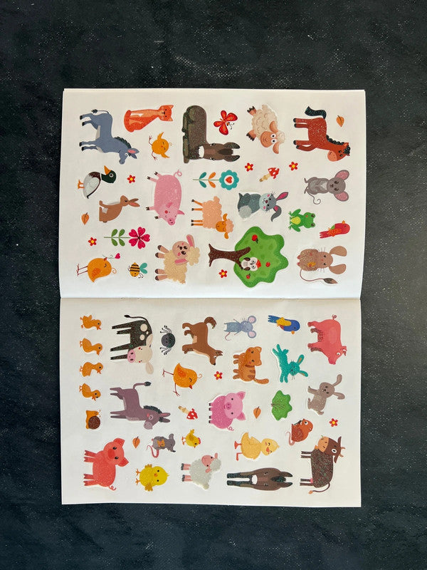 Mes autocollants brillants - les animaux